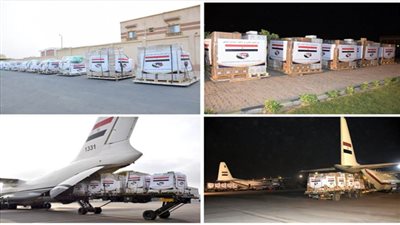 مصر تواصل إرسال أطنان من المساعدات الغذائية للمتضررين من السيول بالسودان