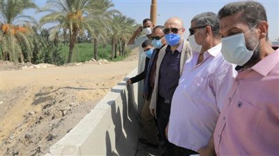 محافظ بني سويف يتابع تأهيل مخر سنور بـ 18 مليون جنيه