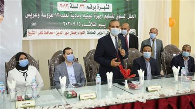 كفر الشيخ لا تنسى أبناءها.. مساعدات عينية ومادية لـ130 عروسا وعريسا