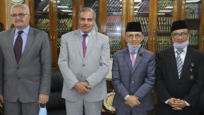 ماذا قال المحرصاوي عن طلاب أندونسيا بالأزهر للقائم بأعمال سفيرهم