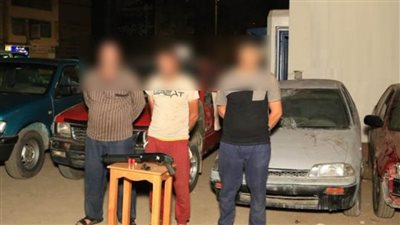 بالتفاصيل سقوط لصوص سيارات دمياط