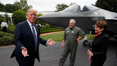 ترامب يرد على طلب الإمارات لشراء المقاتلة 