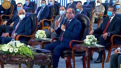 الرئيس السيسي: تعدادنا السكاني سيبلغ حوالي 194 نسمة في عام 2050 