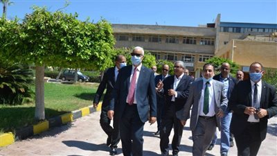 الكردي يفتتح أعمال تطوير بكلية الزراعة بجامعة الإسكندرية