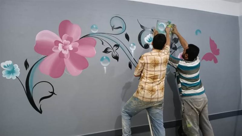 تجهيز وصيانة المدارس