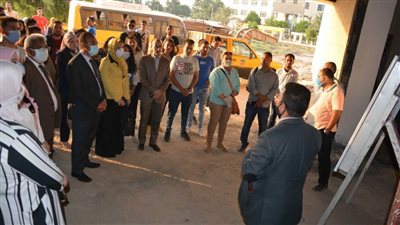 زيارات ميدانية وجولات للشباب بالمشروعات القومية بـ