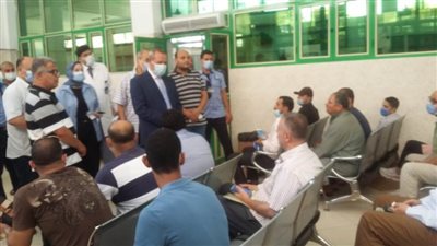 استقبال ١٣ ألفا من المسافرين للخارج بمعمل pcr بالمنصورة