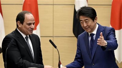 تعرف على شينزو آبى الذي أطلق الرئيس السيسي اسمه على محور مروري