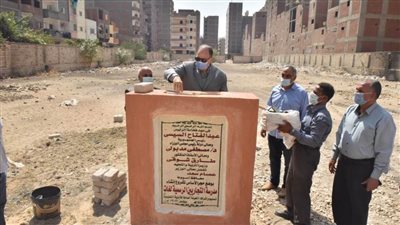 وضع حجر أساس مدرستي 