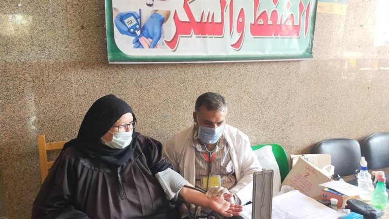 القافلة الطبية بمنشأة