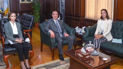 محافظ الإسكندرية يستقبل قنصل عام فرنسا 
