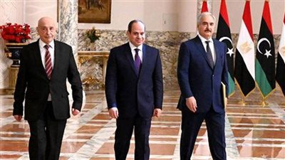 عاجل.. الرئيس السيسي يستقبل رئيس مجلس النواب الليبي والمشير خليفة حفتر