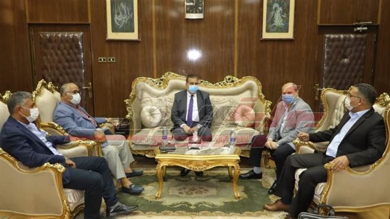 محافظ المنوفية يلتقي