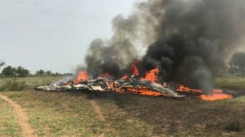 تحطم مقاتلة روسية