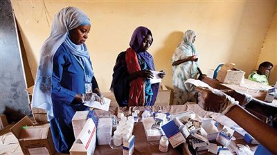 البعثة الطبية المصرية في السودان تجري الكشف الطبي على أكثر من 19 ألف حالة