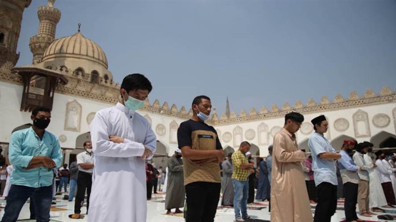 صلاة الجمعة في الأزهر