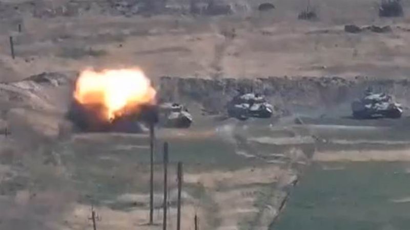 تدمير 3دبابات أذربيجانية