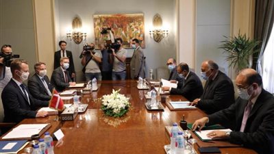 شكري يبحث مع وزير خارجية الدنمارك التعاون بين البلدين والاوضاع الاقليمية والدولية