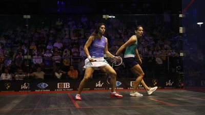  نور الشربيني تفوز في المباراة الافتتاحية لبطولة 