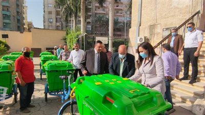 20 صندوق قمامة لشارع عبد السلام الشاذلي بدمنهور 