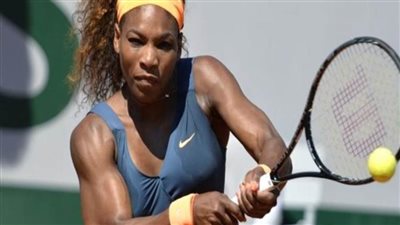 سيرينا ويليامز تحجز مقعدها في الدور الثاني لبطولة فرنسا المفتوحة