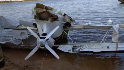 مصرع شخصين بتحطم طائرة خفيفة في نهر الفولجا في روسيا
