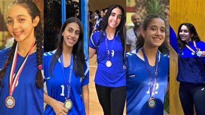 منتخب الطائرة يضم خمس ناشئات من سموحة