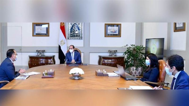 الرئيس السيسي خلال