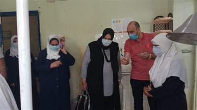 جولة تفقدية لوكيلة وزارة الصحة على المنشآت الصحية بكفر الشيخ