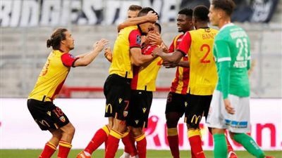 لانس يفوز على سانت ايتيان 2-صفر بالدوري الفرنسي 