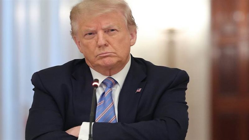 الرئيس الأمريكي دونالد