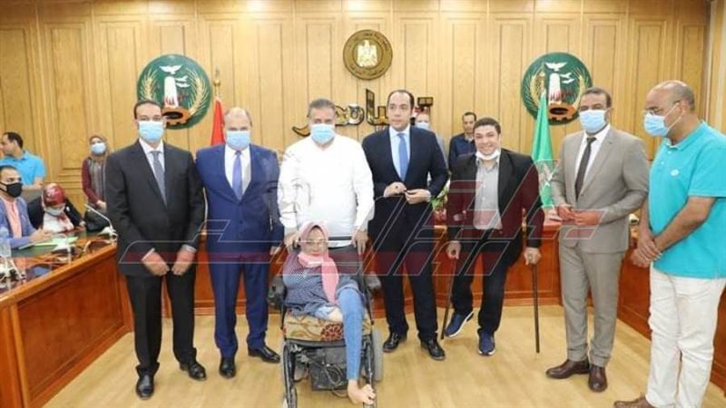 محافظ المنوفية يستقبل