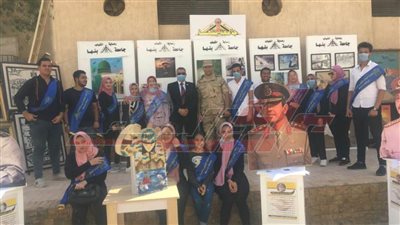 جامعة بنها تشارك فى معرض انتصارات حرب أكتوبر