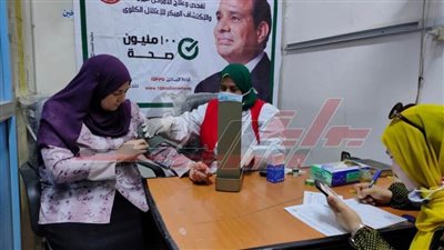 ”100 مليون صحة“ تفحص العاملين بمياه المنوفية