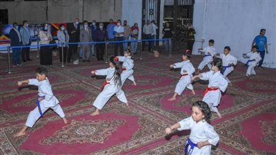 الشريف يفتتح الصالة ٦ باستاد الإسكندرية الرياضي الدولي بعد تطويره