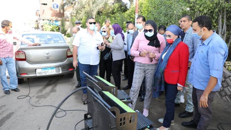وزيرة البيئة في جولة