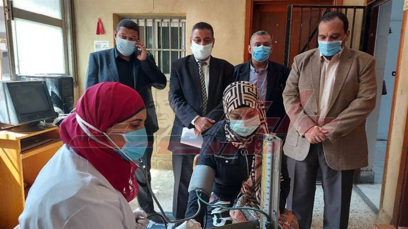 أثناء إجراء الكشف