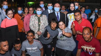 محافظ الإسكندرية يفتتح حديقة الأطفال لذوى الهمم