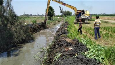 محافظ البحيرة يستعرض جهود مديرية الري فى تطهير الترع والمصارف