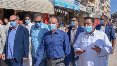 محافظ الإسكندرية يتابع أعمال التطوير بمنطقة 