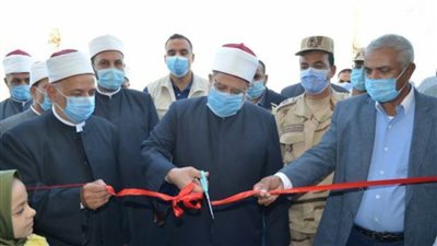 محافظ الإسكندرية ووزير الأوقاف يفتتحان مسجد الشهيد أحمد منسي