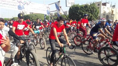 وزير الرياضة يطلق مهرجان الدراجات بمشاركة ٢٠ ألف شاب في محافظات الجمهورية 