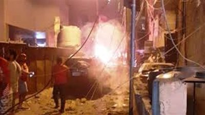 بيروت: مقتل شخصين وإصابة آخرين بانفجار خزان للوقود