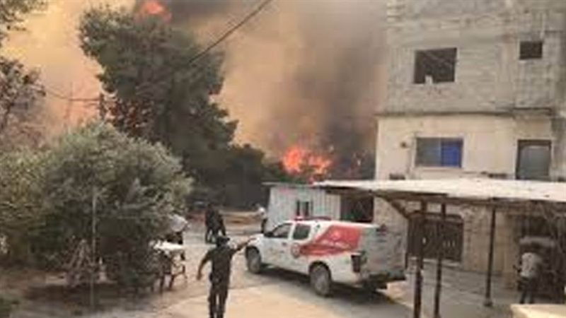 الحرائق في اسرائيل