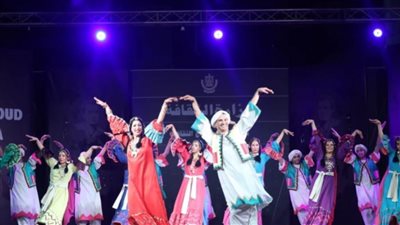 المخرج خالد جلال يشهد الليلة الثالثة لفرقة 