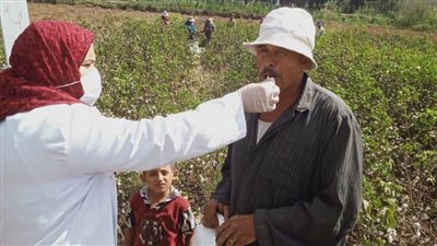تجريع ٣٩ ألف مواطن بالحملة القومية للقضاء على البلهارسيا بالشرقية