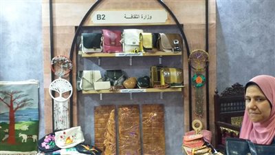 قصور الثقافة تشارك بمنتجات حرفية وتراثية لأول مرة بمعرض 