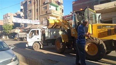 حملات مكثفة لأعمال النظافة والتجميل بشوارع كفر الشيخ