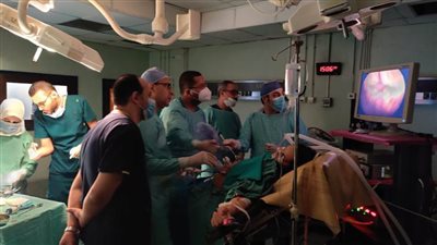 نجاح تكميم معدة لمريضة سمنة مفرطة بمستشفى المنصورة الدولي