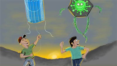 تحدي الكمامة خليك حذر